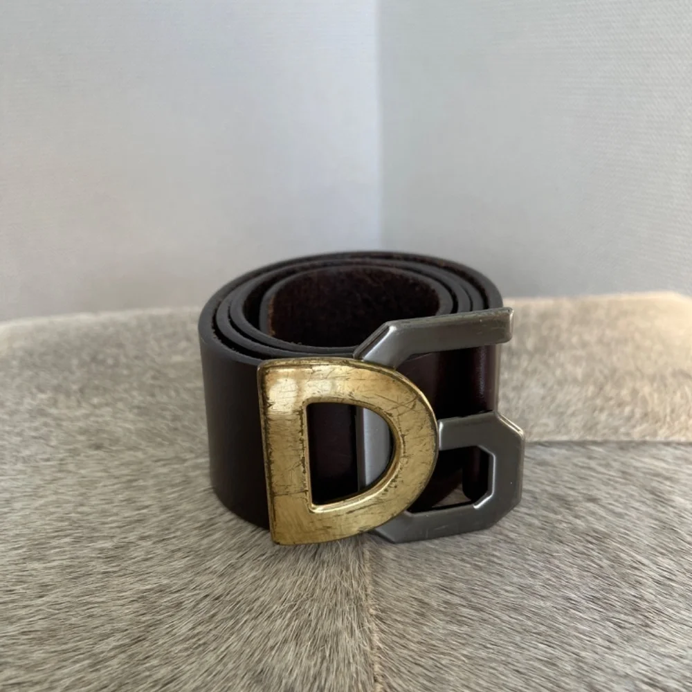DOLCE GABBANA BROWN BELT
